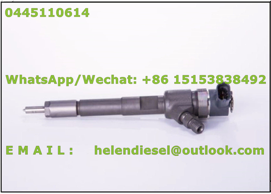 China New Original Bosch Injector 0445110614 / 55255406/ 54800156/ 1616320580,100% Genuine diesel injector 0 445 110 614 supplier